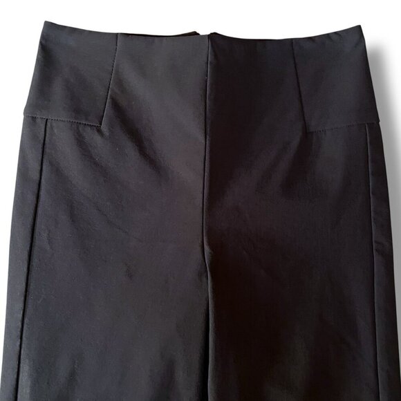 Athleta Womens Wander Pant Sz 0 Black Slim Straight Crop High Waist Athleisure - Picture 4 of 9